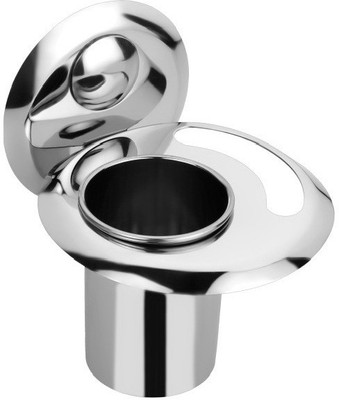 

YORA c005 Stainless Steel Toothbrush Holder(Silver, Wall Mount)