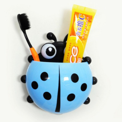 

Cool Trends Insect Plastic Toothbrush Holder(Blue, Wall Mount)