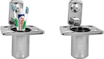 

Handy Stainless Steel Toothbrush Holder(Wall Mount)