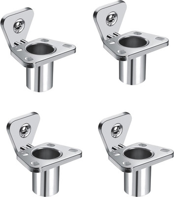 Handy Toothbrush Stand 4 pcs offer Stainless Steel Toothbrush Holder(Wall Mount)