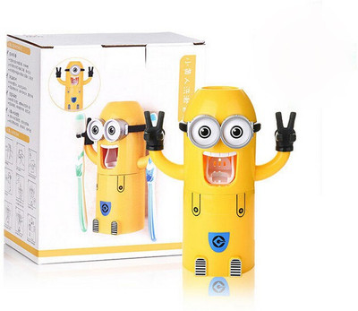 

Insasta BTY Plastic Toothbrush Holder(Yellow, Wall Mount)