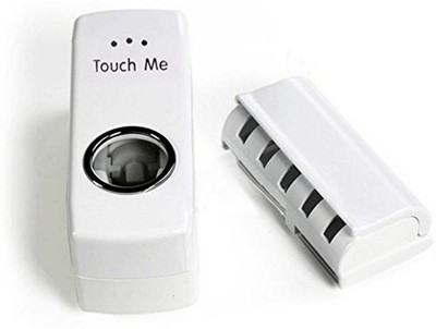

Mohankheda Touch Me Plastic Toothbrush Holder(White, Wall Mount)