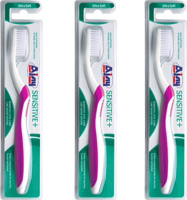 

Ajay SENSITIVE + Pack Of 3 Ultra Soft Toothbrush