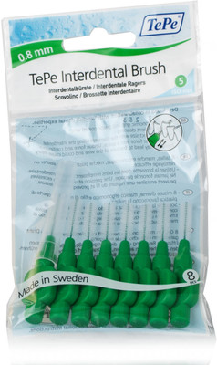 

TePe Interdental Original - 0.8mm (Pack of 8) Soft Toothbrush