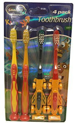 

Seasons Merchandise Kids Set of 4 Soft Toothbrush