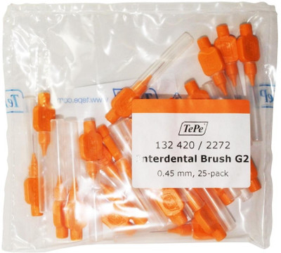 

TePe Interdental Original - 0.45mm (Pack of 25) Soft Toothbrush