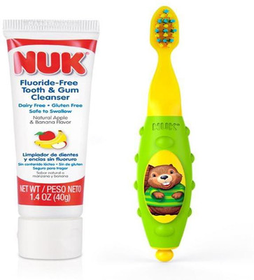 

KC Grins & Giggles Toddler Set (12m+) Soft Toothbrush