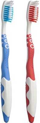 

Kent Refresh Premium (Red,Blue) Medium Toothbrush