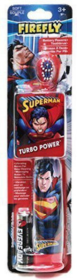 Dr. Fresh Firefly Power Toothbrush - Superman Soft Toothbrush