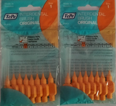 

TePe Orange Interdental Soft Toothbrush(Pack of 2)