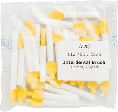 

TePe Interdental Original - 0.7mm (Pack of 25) Soft Toothbrush