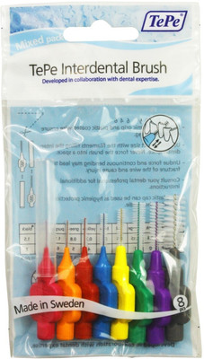 

TePe Interdental Original - Assorted (Pack of 8) Soft Toothbrush