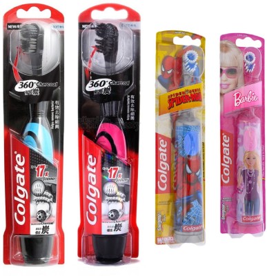 Flipkart - Colgate Battery Powerd Soft Toothbrush(Pack of 4)