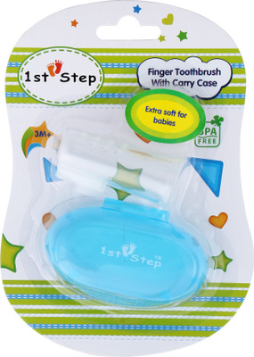 

1st Step Blue Finger Soft Toothbrush