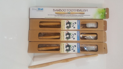 

Sterishell Bamboo Medium Toothbrush