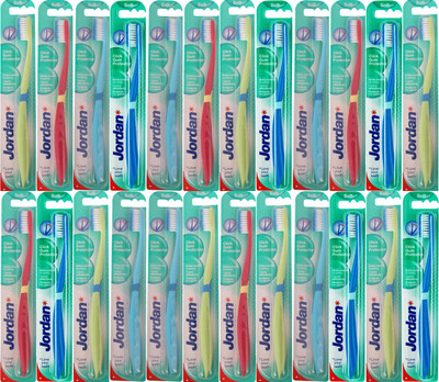 

Jordan Kids Click Gum Protector- Pack Of 24 (Color may vary) Soft Toothbrush(Pack of 24)