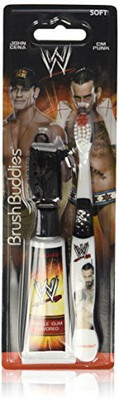 

Brush Buddies WWE John Cena & CM Punk Toothpaste and Cap Soft Toothbrush