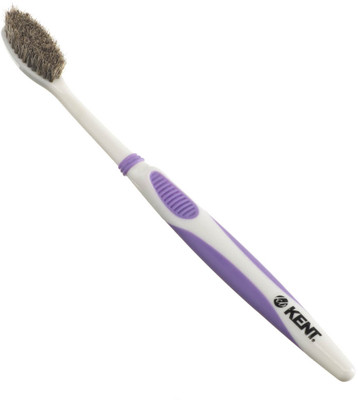 

Kent KB42 Real Badger Bristles for Very Sensitive Gums Soft Toothbrush
