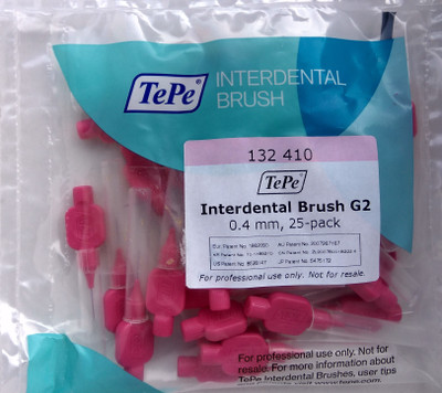 

TePe TePe Pink Interdental 0.4 mm - 25 pcs/pkt Soft Toothbrush
