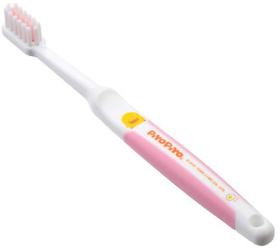 

Piyo Piyo Toddler Pink Soft Toothbrush