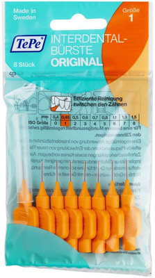 

TePe Orange Interdental Original Toothbrush