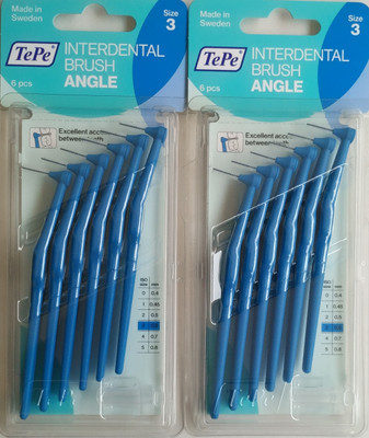 

TePe Blue ANGLE Interdental Soft Toothbrush(Pack of 2)