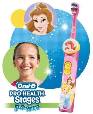 

KC Pro-Health Stages Power Brush - Disney Princes Soft Toothbrush
