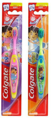 KC NA Soft Toothbrush(Pack of 2)