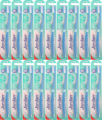 

Jordan Kids Click Gum Protector Suepr- Pack Of 18 Soft Toothbrush(Pack of 18)