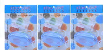 

Kids Love Baby Finger With Protective Case Soft Toothbrush(Pack of 3)