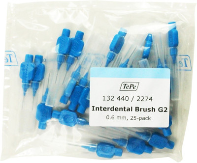 

TePe Interdental Original - 0.6mm (Pack of 25) Soft Toothbrush