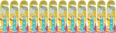 

Ajanta Smiley Pack of 12 pieces Extra Soft Toothbrush(Pack of 12)