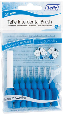 

TePe Interdental Original - 0.6mm (Pack of 8) Soft Toothbrush