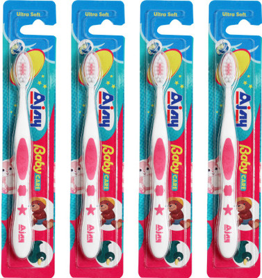 

Ajay BABY CARE Pack Of 4 Ultra Soft Toothbrush