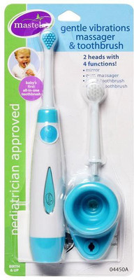 KC Gentle Vibrations Massager & - 04450A Soft Toothbrush
