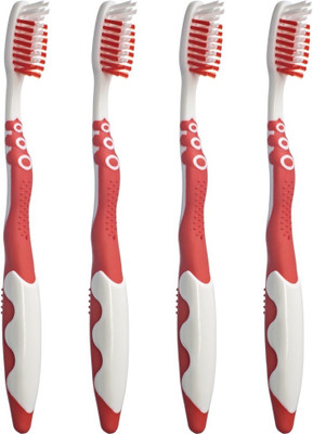 

Kent Refresh Premium 4 Red Medium Toothbrush