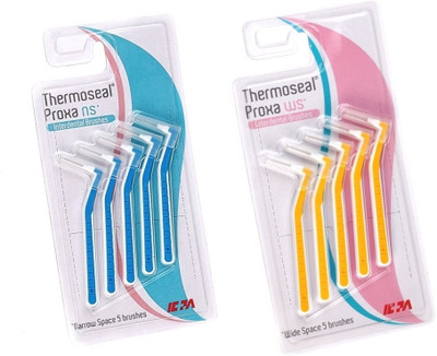

Thermoseal Narrow and Wide Space Interdental Soft Toothbrush