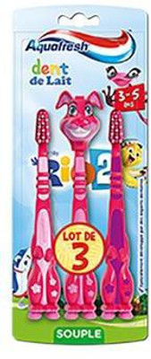 

KC Dent De Lait 3Pk (3-5 Years) Soft Toothbrush