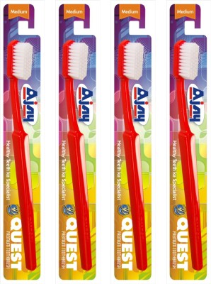 

AJAY QUEST Pack Of 4 Medium Toothbrush