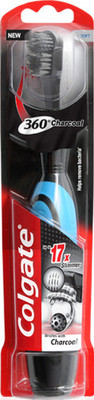 Colgate 360 Charcoal Battery Operated Soft Toothbrush