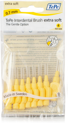 

TePe Interdental - 0.7mm (Pack of 8) Extra-Soft Toothbrush