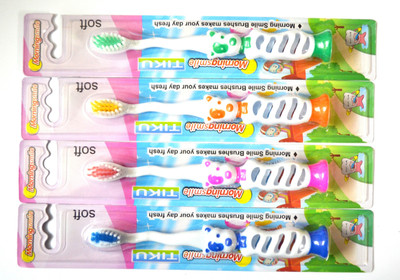 

Pin to Pen Kids Doggy Soft Toothbrush(Pack of 4)