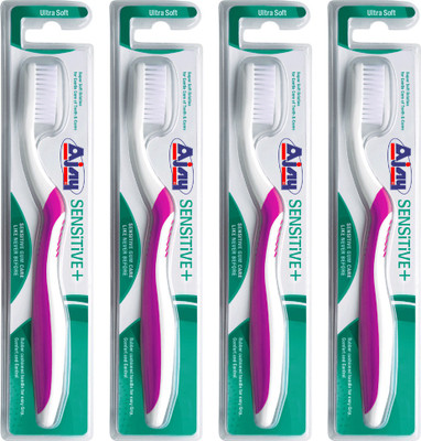 

Ajay SENSITIVE + Pack Of 4 Ultra Soft Toothbrush