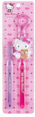 

Sanrio Hello Kitty Set W/cap: Pink Soft Toothbrush