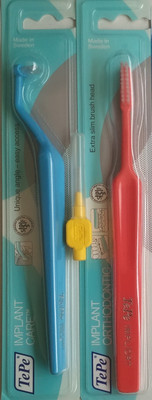

TePe Implant Care Kit Soft Toothbrush