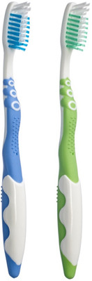 

Kent Refresh Premium (Blue+Green) Hard Toothbrush
