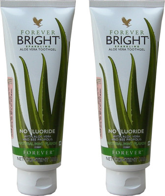 

Forever Bright Aloe Vera Toothgel 130gm Set Of 2(260 g)