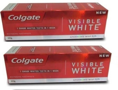 

Colgate Visible White Toothpaste (Combo) Toothpaste(200 g, Pack of 2)