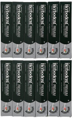 

Herbodent Premium Herbal Toothpaste Pack of 12 Toothpaste(100 g)