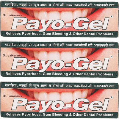 

Dr. Jaikaran Payo-Gel Toothpaste(60 g, Pack of 3)